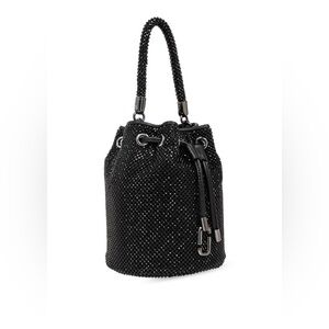 NWT Marc Jacobs The Rhinestone Drawstring Mini Bucket
Bag